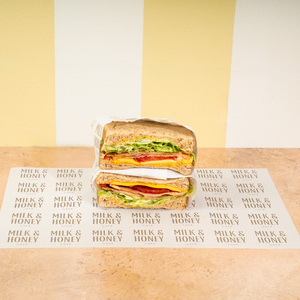Turkey Sandwich - Milk & Honey Cafe abu-dhabi