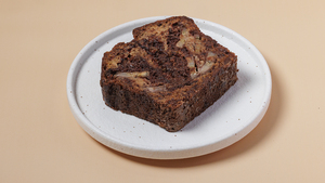 Banana Bread with Cream  - Around The Block dubai