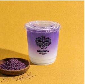 Drivu Ube Matcha Latte