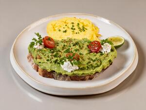 Avocado Egg Toast  - Around The Block al-ain