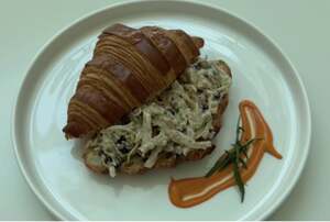 Drivu La Plage Chicken Salad Croissant