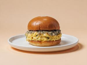 Portobello & Egg Brioche (Famous) - Around The Block al-ain