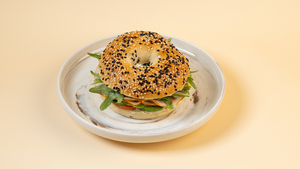 Drivu Turkey & Avo Bagel