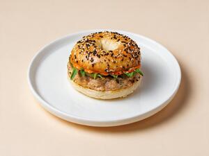 Spicy Tuna Bagel - Around The Block al-ain