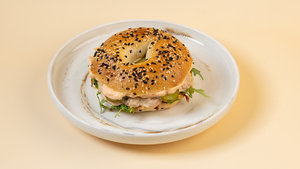Drivu Chicken Caesar Bagel