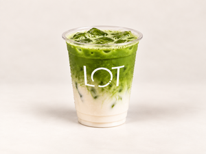 Classic Iced Matcha - Lot Cafe  dubai