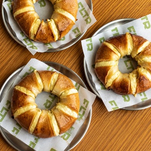 Drivu Honey and Cheese Bagel