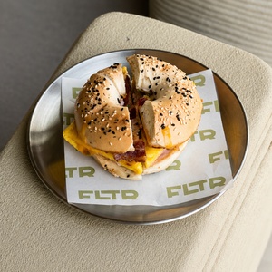 Drivu Egg & Bacon Bagel