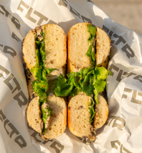 Drivu Labneh Zaatar Bagel