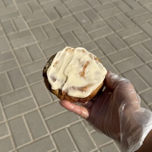 Cinnamon Roll Chunk - The Crumb Cafe sharjah
