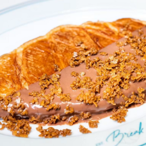 Drivu Chocolate Milk Flat Croissant