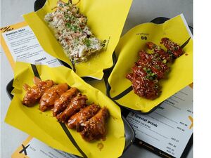 K-Pop Wings - Cut In Half  dubai