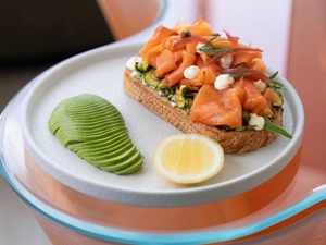 Drivu Salmon on Toast
