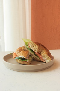Drivu Smoked Salmon Bagels