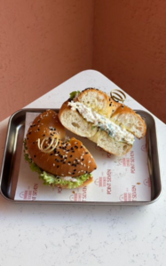 Drivu Creamy Chicken Bagel