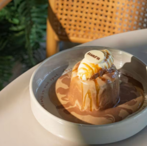 Vanilla Kinder Cake - Mara Lounge and Restaurant dubai
