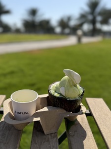 Drivu Matcha Affogato