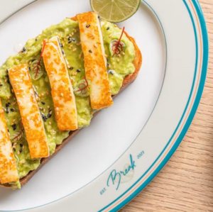 Drivu Grilled Halloumi Avocado Toast 