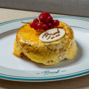 Drivu Cream Brulee French Toast