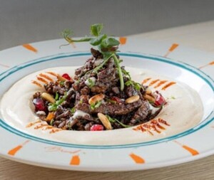 Drivu Hummus with Sumac Wagyu