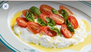 Drivu Burrata with Cherry Tomato & Basil
