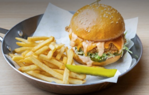 Drivu Cattle Men Burger with Fries