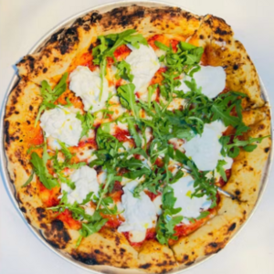 Drivu Margharita Burrata Pizza