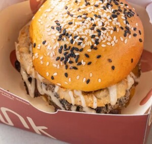 Drivu Truffle Beef Burger