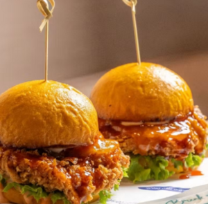 Drivu Maple Chicken slider 