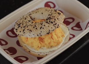 Honey Cream Cheese Bagel - Often Specialty Coffee dubai