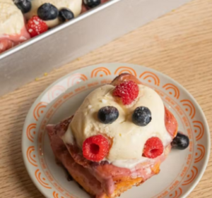 Strawberry Cinnamon Roll - Break by Mara abu-dhabi