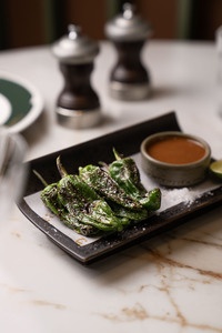 Drivu Char-grilled Padrón Peppers