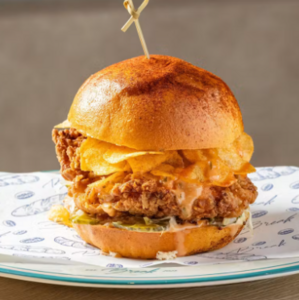 Drivu Next Level Chicken Burger