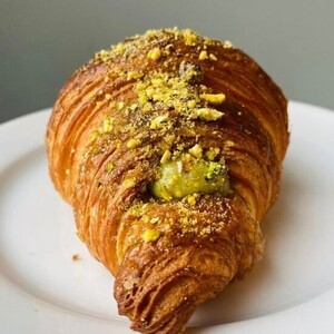 Pistachio Croissant - Cinnamon Taste Cafe  sharjah
