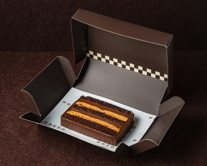 Drivu Chocolate and Whipped Caramel Cake