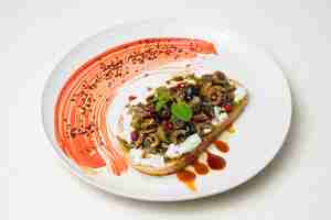 Burrata Zaatar Toast - Frontyard abu-dhabi