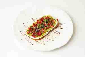 Labneh Zaatar Toast - Frontyard abu-dhabi