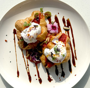 Mini Croissants Shakshuka - Frontyard abu-dhabi