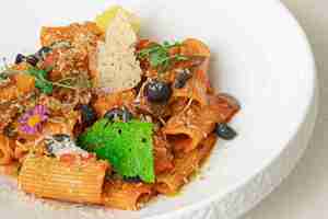 Mushroom Pasta - Frontyard abu-dhabi