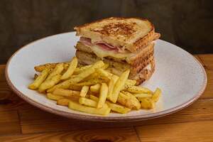 Turkey Ham Sandwich - Seven Seeds Cafe dubai