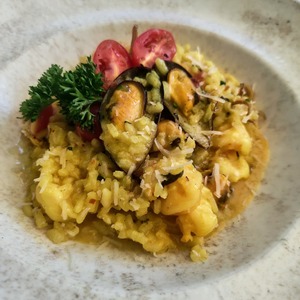 Drivu Spicy Seafood Risotto