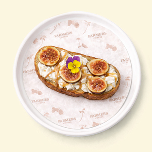 Drivu Organic Figs & Burrata Toast