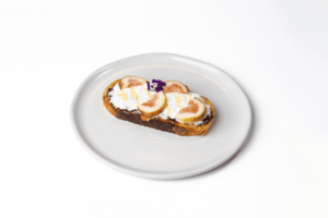 Organic Fig & Burrata Toast - Farmers Coffee dubai
