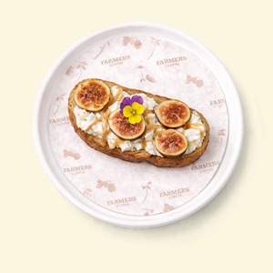 Drivu Organic Fig & Burrata Toast