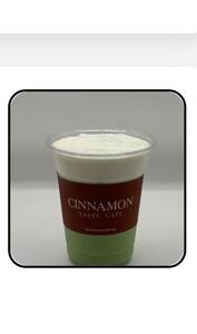 Salted Vanilla Matcha - Cinnamon Taste Cafe  sharjah