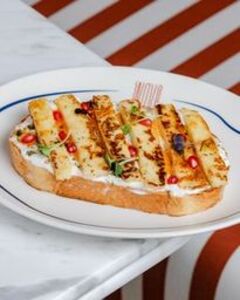 Spicy Halloumi Toast - Wave Cafe abu-dhabi