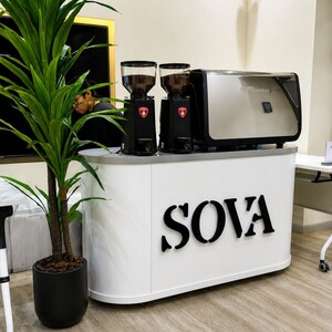 Catering Cart for 200 Cups - Sova Cafe abu-dhabi