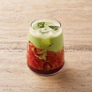 Strawberry Matcha - Flaky Pastry dubai