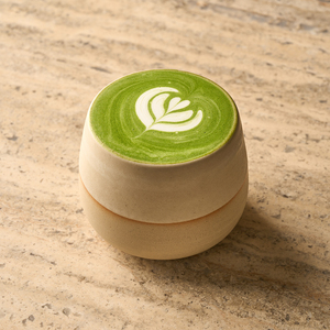 Hot Matcha Vanilla Bean - Flaky Pastry dubai
