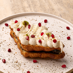 Zaatar & Labneh - Flaky Pastry dubai